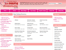 Tablet Screenshot of newdatingdirectory.com